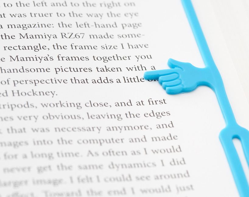 Pointing Finger Bookmark Showing Exactly Where You Finished Reading