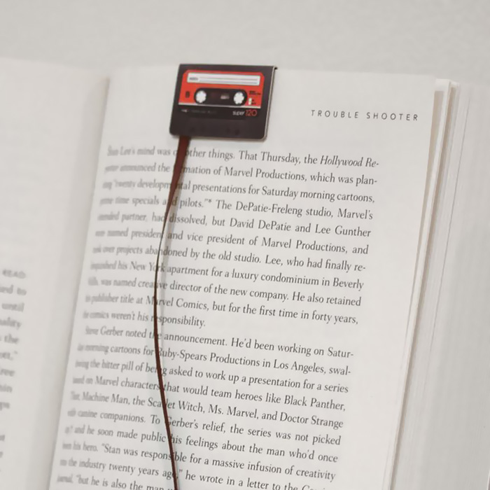 Cassette Tape Bookmarks