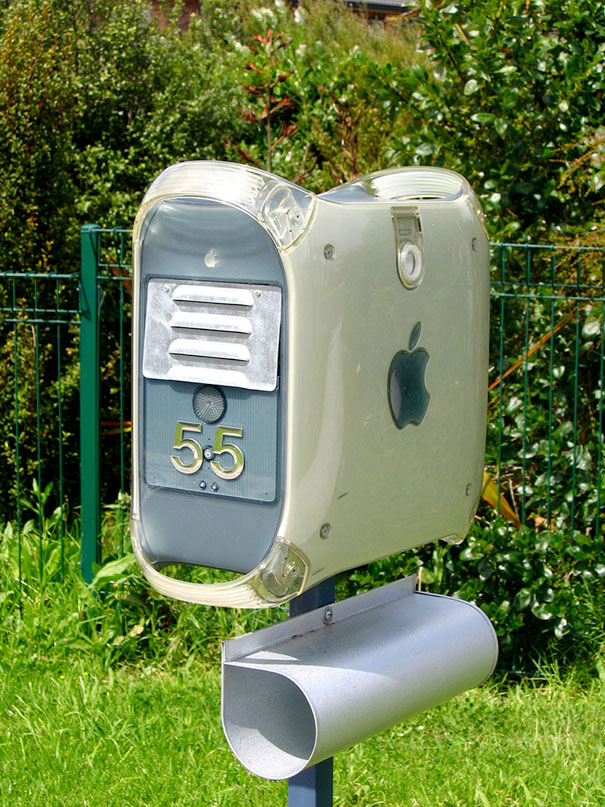 Mac Pc Turned Into A Mailbox