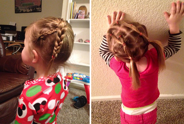 Single Dad Couldn’t Do His Daughter’s Hair, So He Went To Beauty School