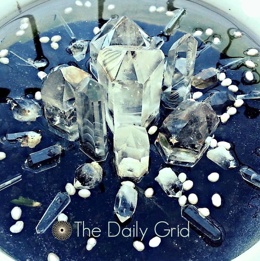 I Make Crystal Grids And Mandalas As A Daily Spiritual Practice