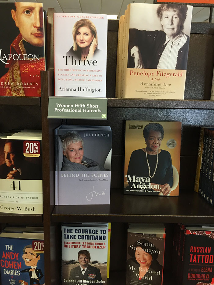 This Guy Created His Own Hilarious Book Sections At A Local Bookstore