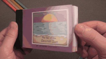 Artist Creates Flipbook Animation With Hidden Ring Inside For Marriage Proposal