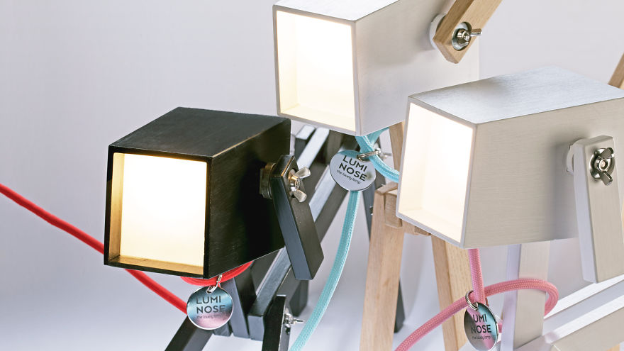 Luminose: We Designed A Wooden Table Lamp That Can Flex Like A Dog