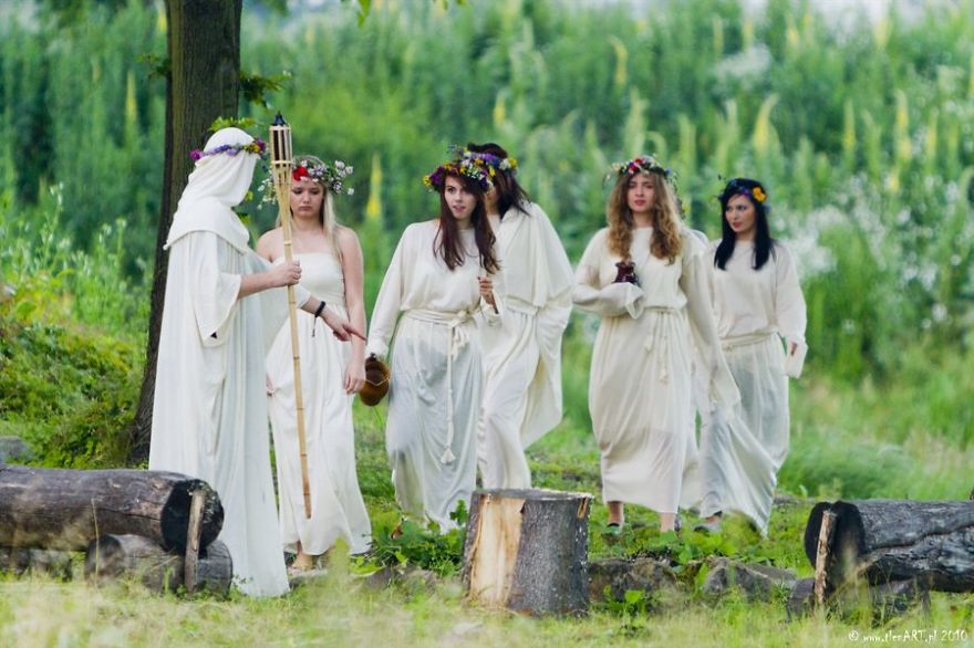 Kupala Night - The Shortest Night In The Year, Slavic Summer Solstice Festival, Poland