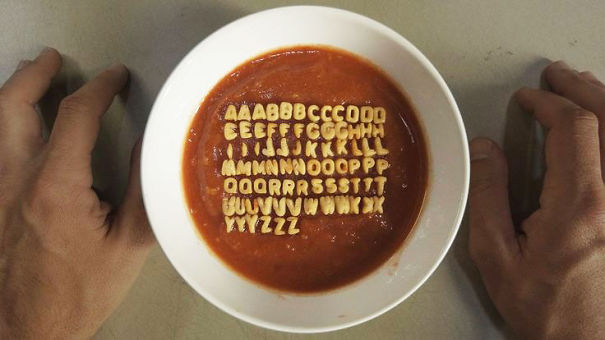 Bowl Of Alphabet Soup