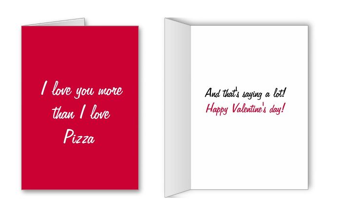 I Love You More Than I Love Pizza From Zazzle