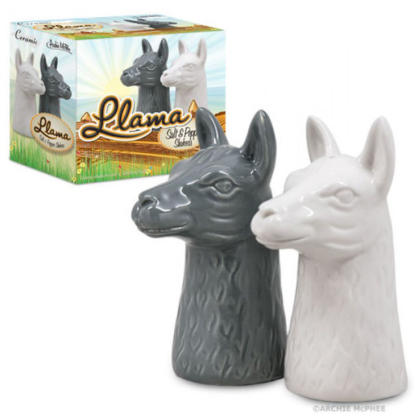 Llama Salt & Pepper Shakers!
