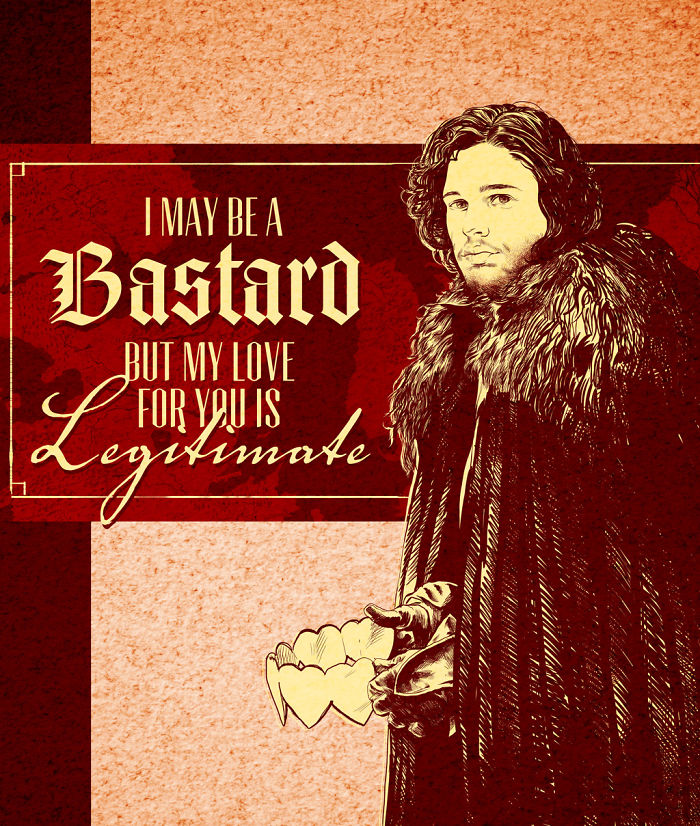 Game Of Thrones Valentine's Day Card