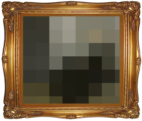 50 Shades Of Famous Artwork - Pixelated Paintings