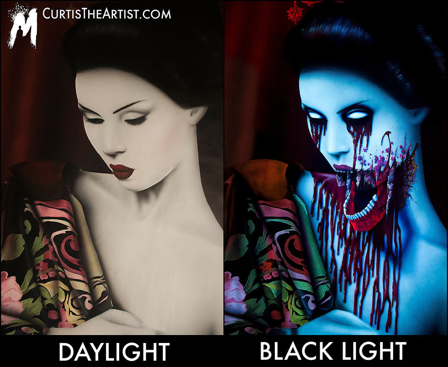 Black Light/ Invisible Black Light Murals And Uv Art