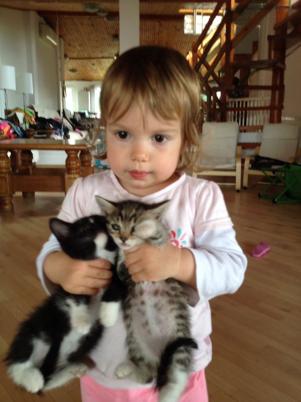 Alex And Her Kittens
