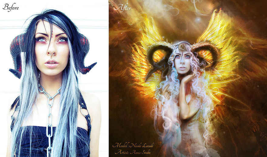 Before And After Fantasy Inspired Transformations