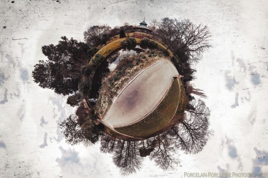 Little Planets: My Hyper-Unreal Stereographic Projections
