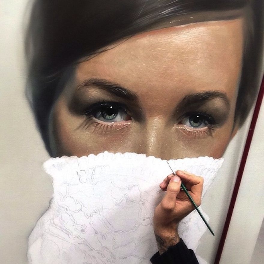 After Having Tattoo Studio For 14 Years, I Decided To Become A Painter And Create Hyper-Realistic Art