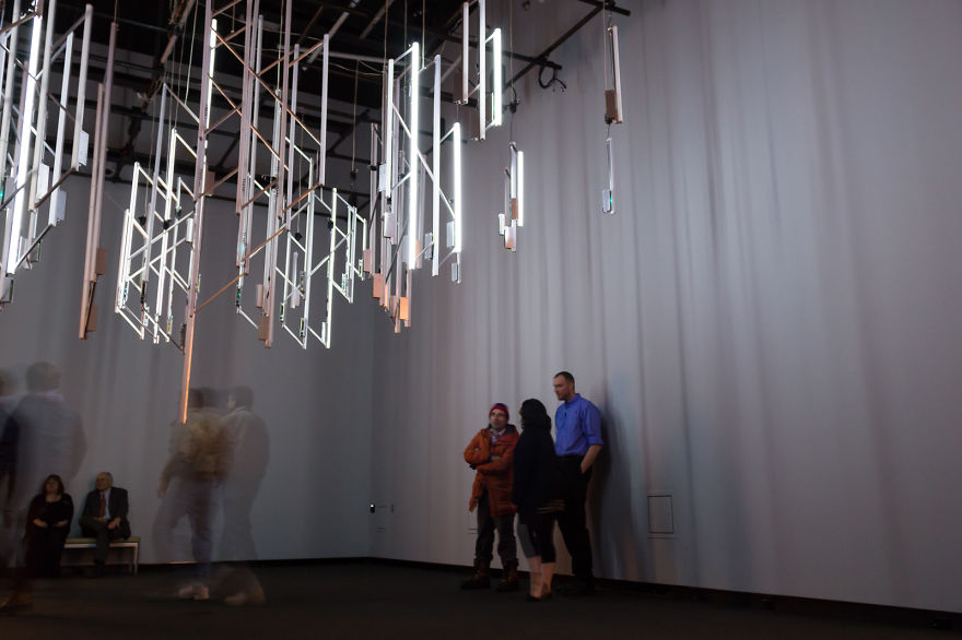 I Built A Chandelier Which Flashes When It Detects Radioactive Particles