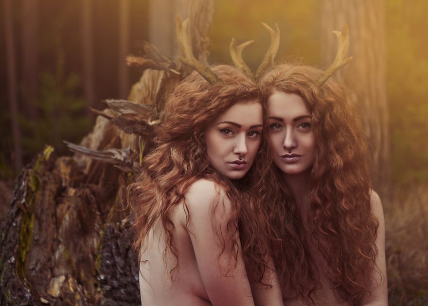 Inspired By Myths And Legends I Create Surreal Portraits Of Czech Women