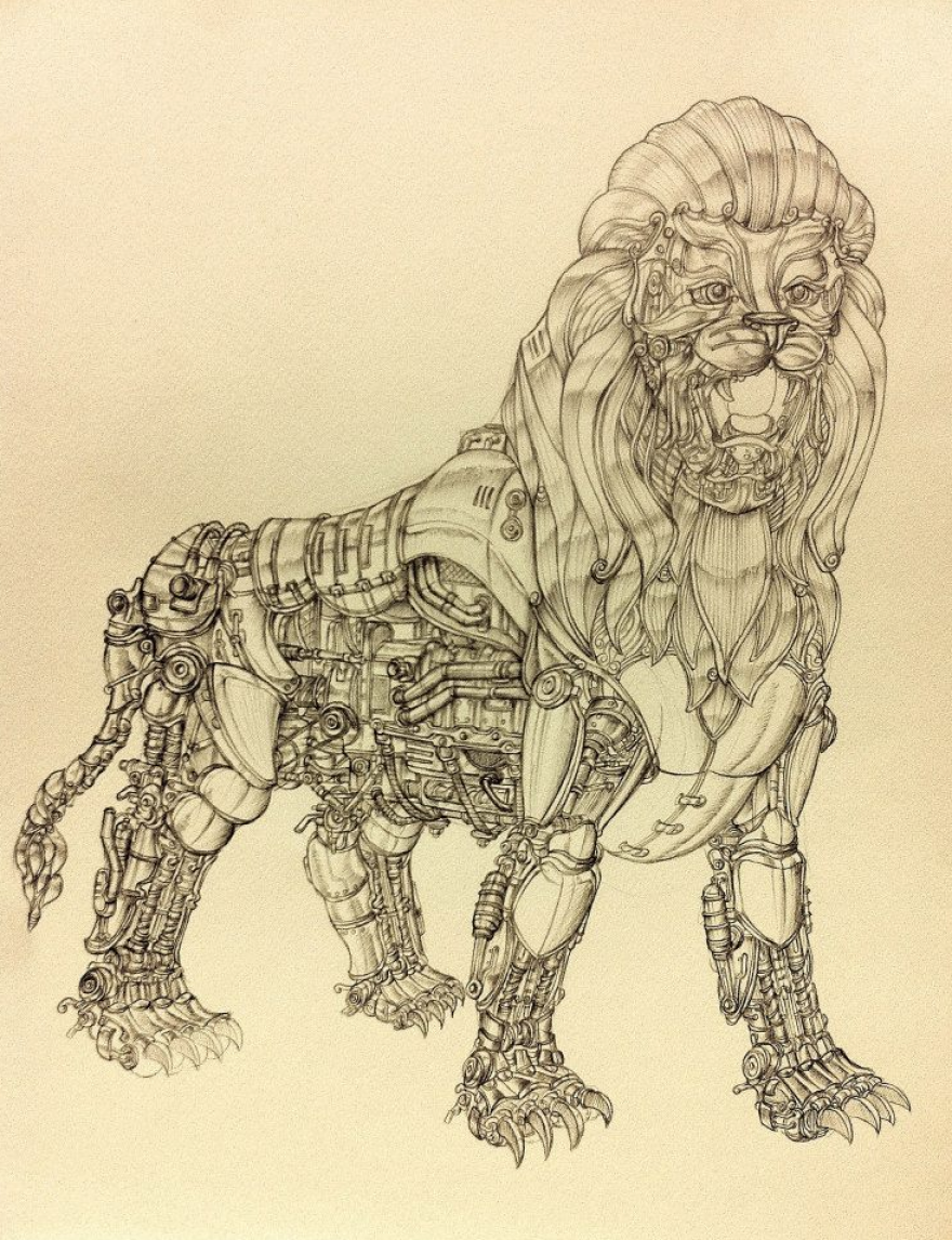I Draw Detailed Illustrations With A Ballpoint Pen