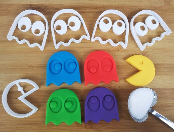 Pac-man Cookie Cutters!