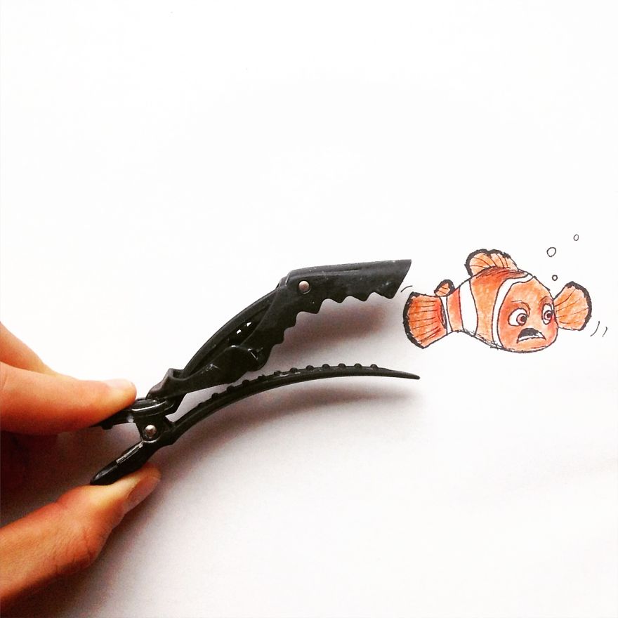 I Create Illustrations Using Everyday Objects (Part 2)