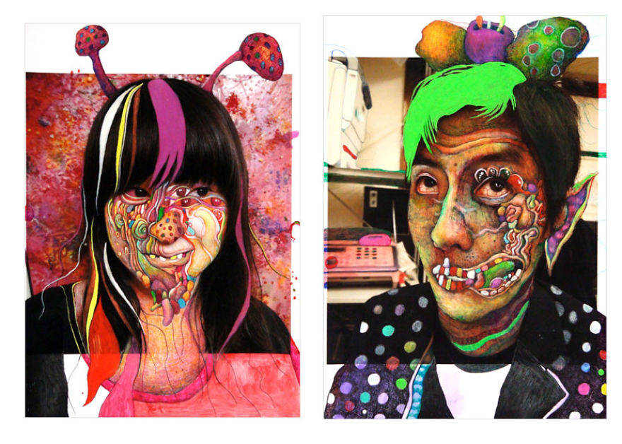 The Strange Drawing Drawn By A Portrait