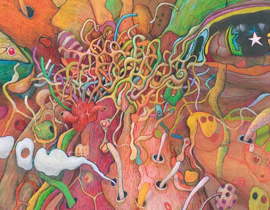 The Strange Drawing Drawn By A Portrait