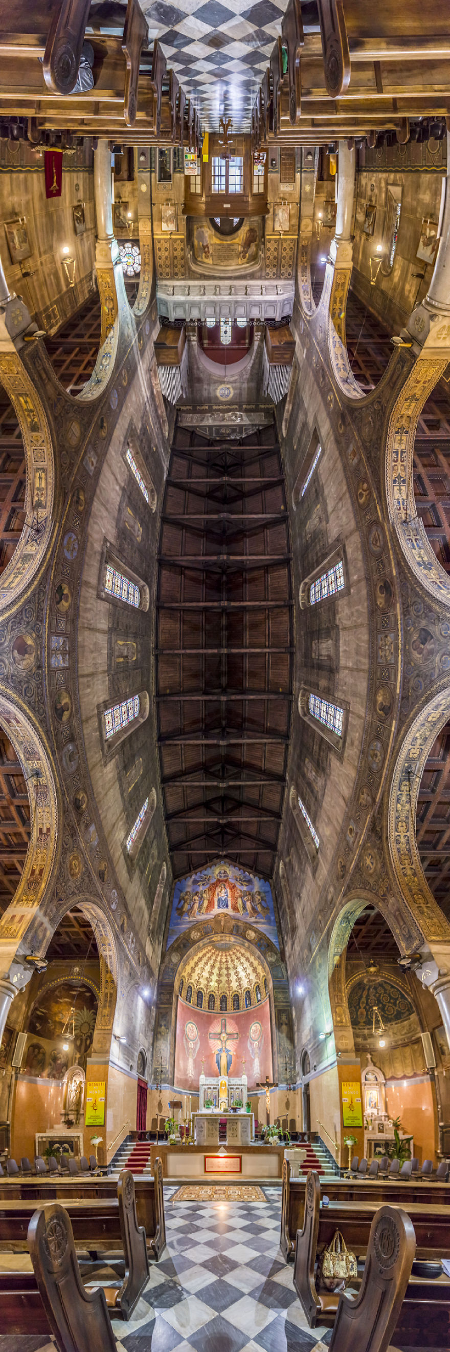 Vertical Churches: I Photograph Churches Around The World From The Perfect Perspective