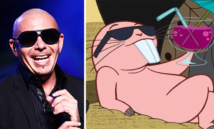 Pitbull Looks Like Rufus