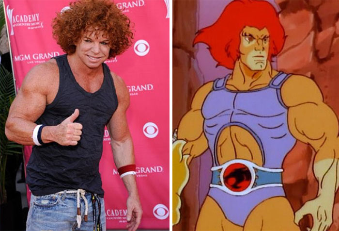 Carrot Top Looks Like Lion-o From Thunder Cats