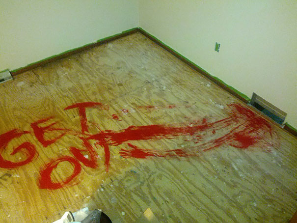 Leave A Surprise For Whoever Redoes The Carpet