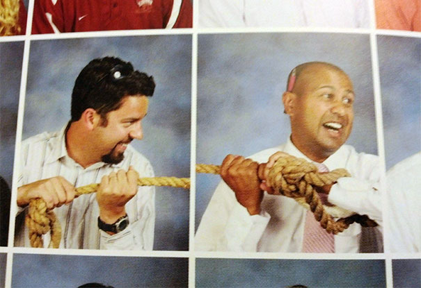 Every Year, These Teachers Do Something Funny In Their Yearbook