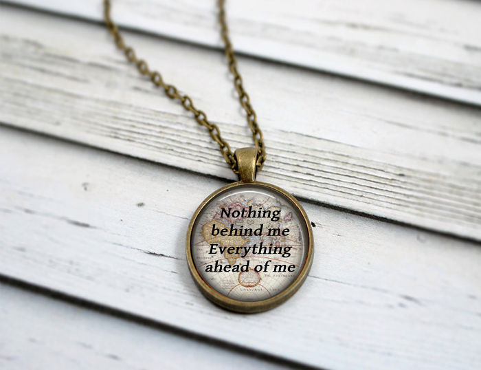 The Road Quote Necklace