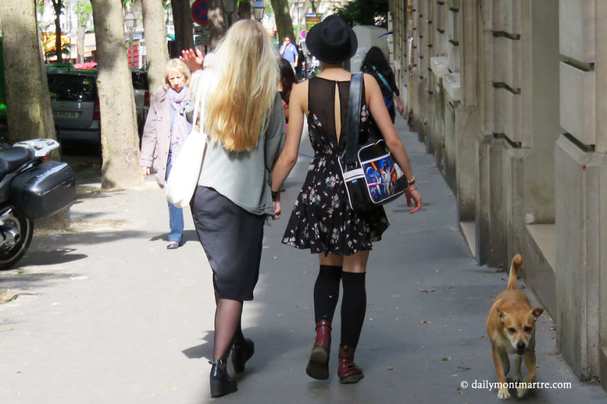 Cool And Sexy Girls In Montmartre Streets - Part 1