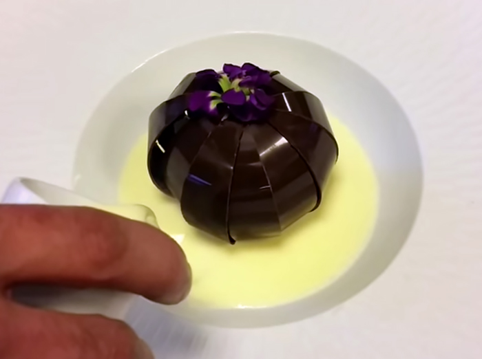 Unbelievable Chocolate Dessert That Blooms Like A Flower
