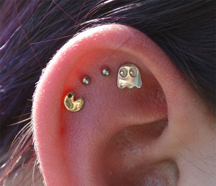 Pacman Ear Pieces