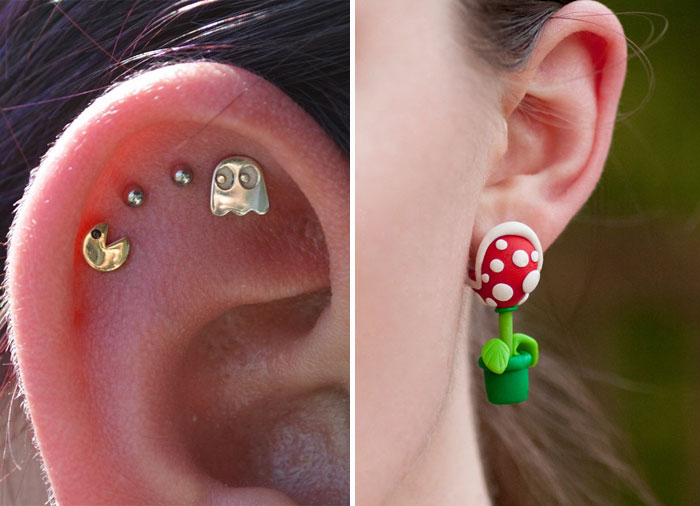120 Of The Most Creative Earrings For Geeky Girls