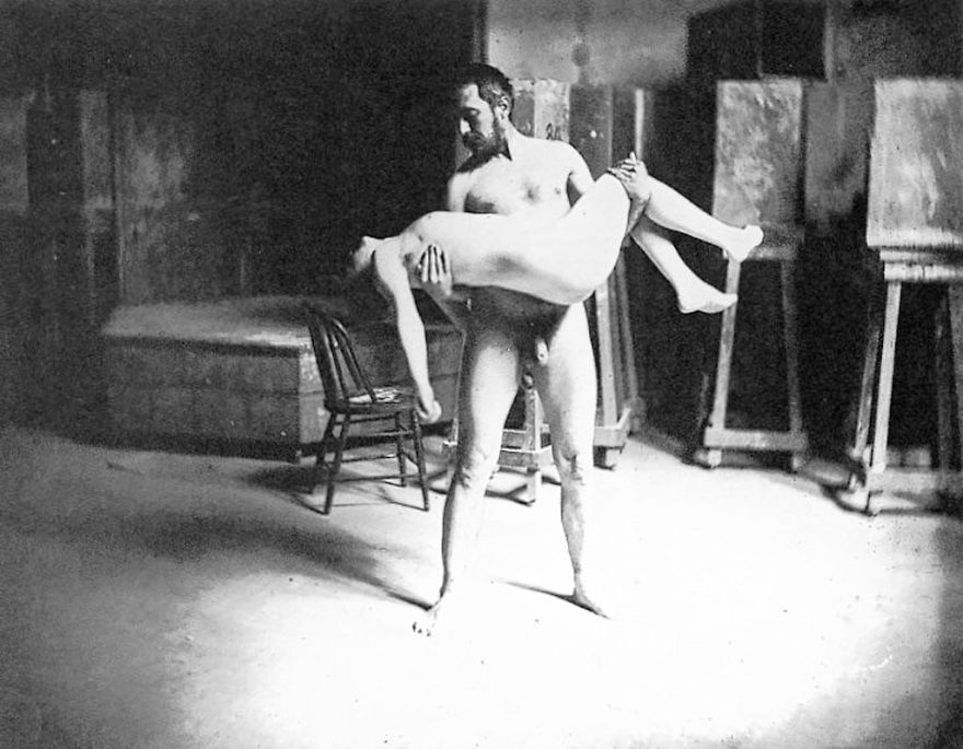 Thomas Eakins With Model