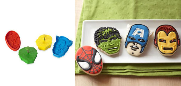 Marvel Superhero Cookie Cutters