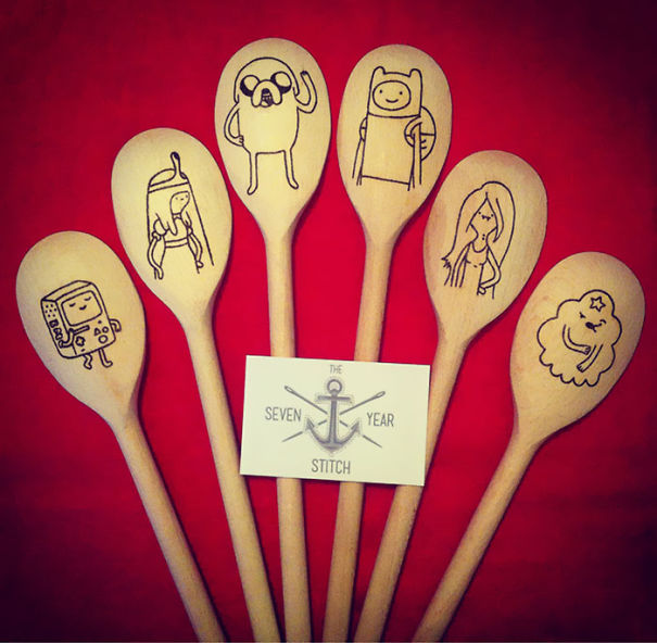 Adventure Times Wooden Spoons
