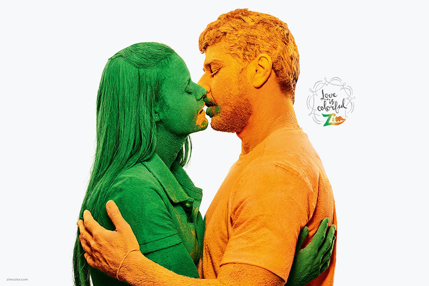 Love Is Colorful: Paint Ads Show That Love Comes In All Shapes And Colors