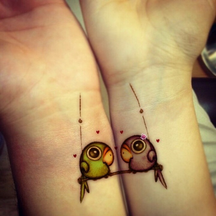 87 Matching Couple Tattoos For Lovers That Will Grow Old Together