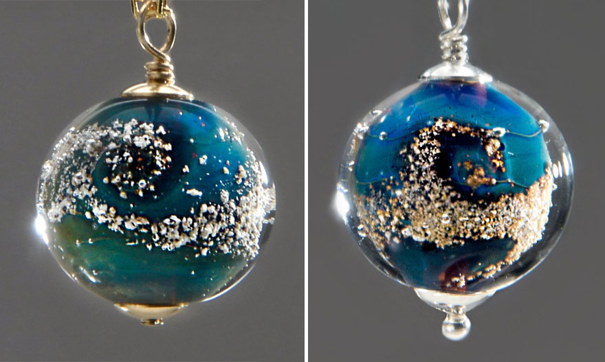 Artist Creates Memorial Ash Beads From Cremated Remains Of Deceased Loved Ones