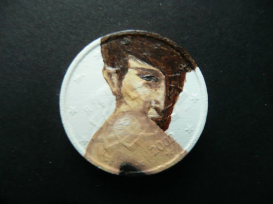 The Smallest Miniature Paintings By Nancy Bailleux From Belgium