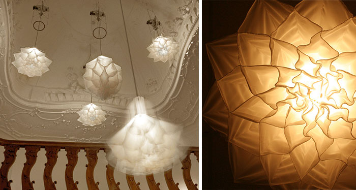 Hypnotizing Blooming Flower Lamps That Dance Like Jellyfish [Gifs + Video]