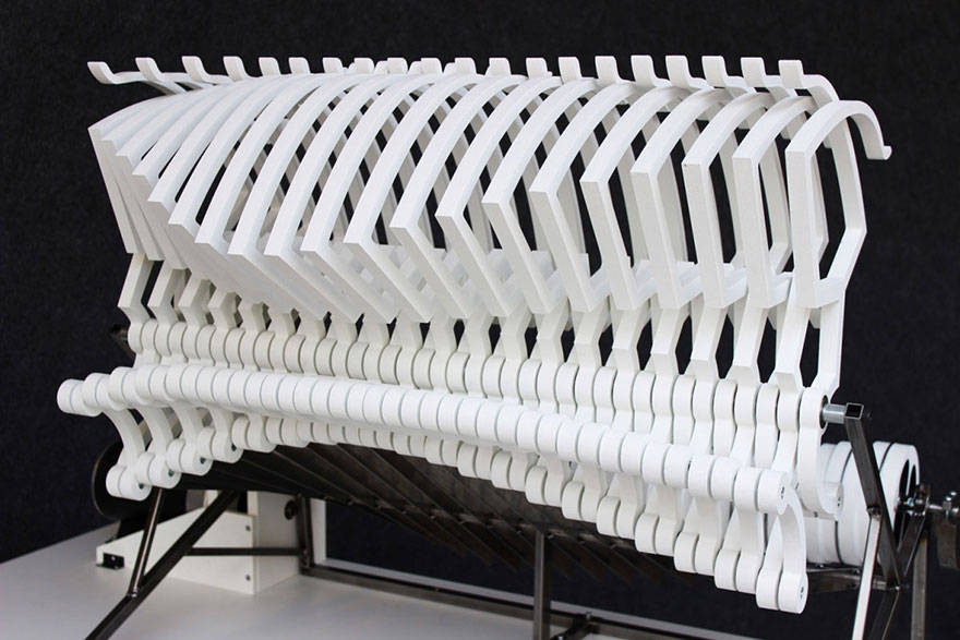 Skeleton-like Machines That Seem To Behave Like Natural Organisms