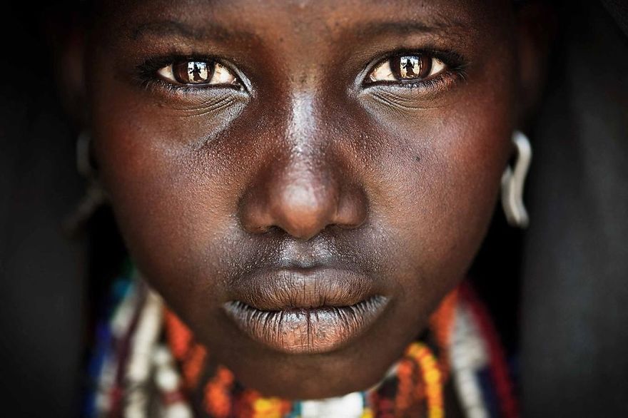 Onno Is A Teenage Girl From The Arbore Tribe, Omo Valley, Ethiopia