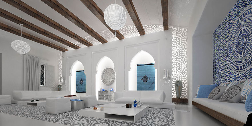 Gorgeous Moroccan Villa Interiors