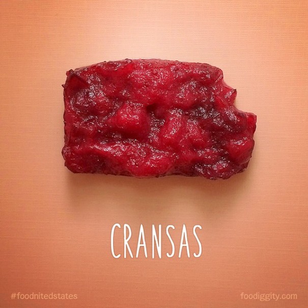 Dad And 8-Year-Old Son Create Punny Food Maps For US States