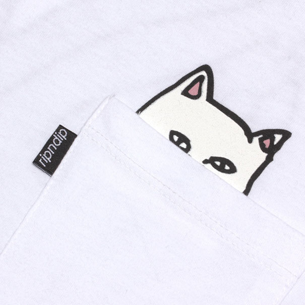 Pocket Cat T-Shirts With A Hidden Surprise