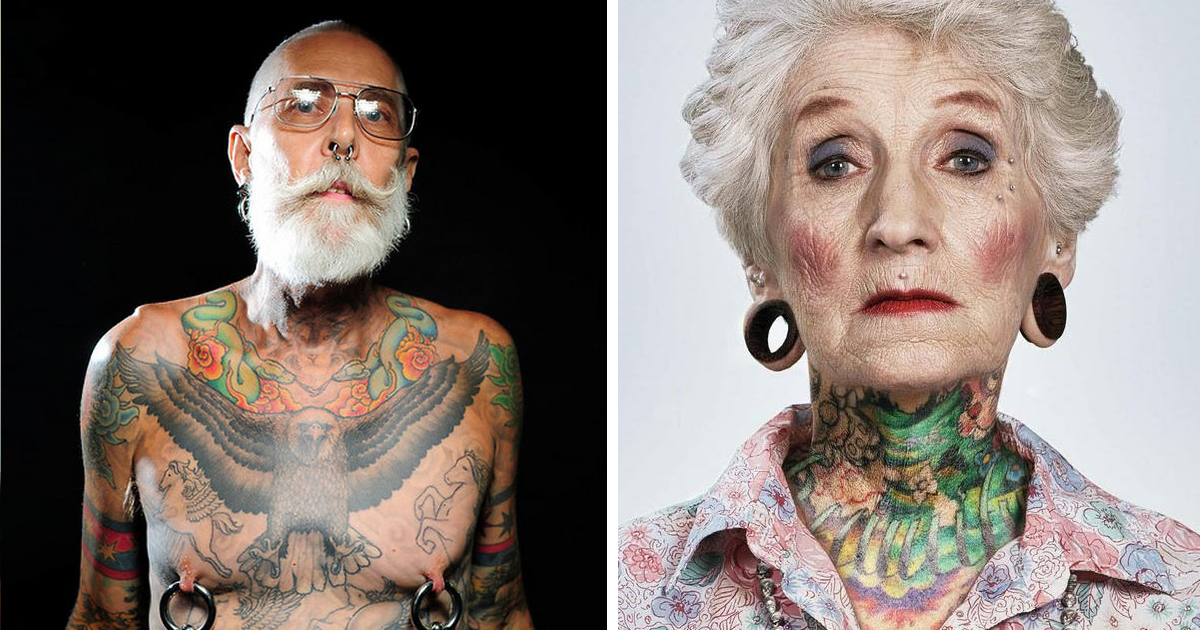 41 Extremely Cool Tattooed Seniors | Bored Panda